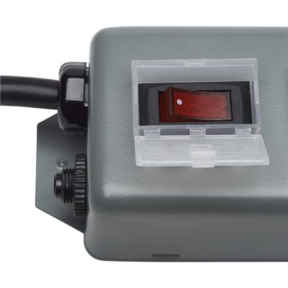 Industrial Power Strip 4 Outlet 6' Cord, Locking - Picture 6 of 8